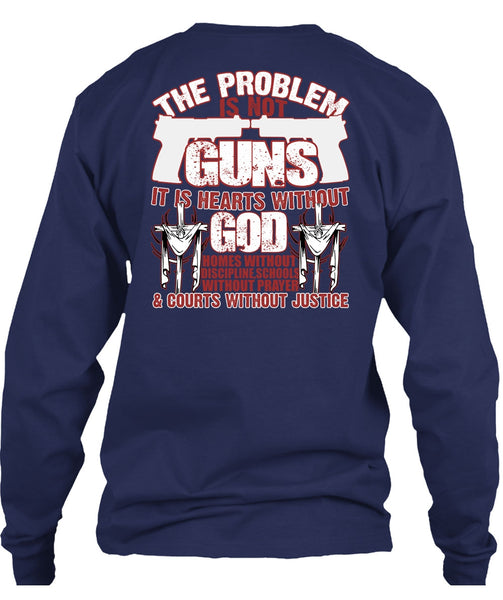 The Problem Is Not Guns T Shirt, Being A Veteran T Shirt