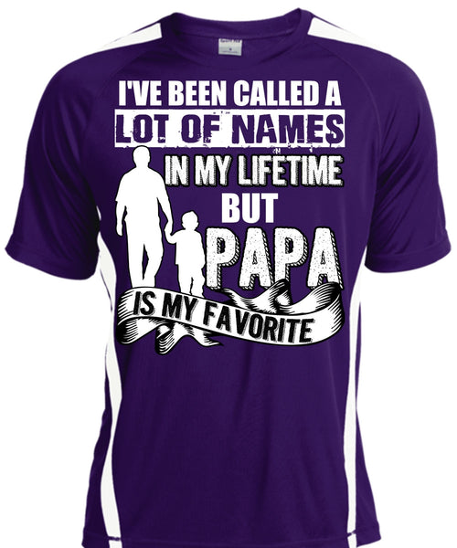 Papa Is My Favorite T Shirt, Being A Dad T Shirt, Cool Shirt