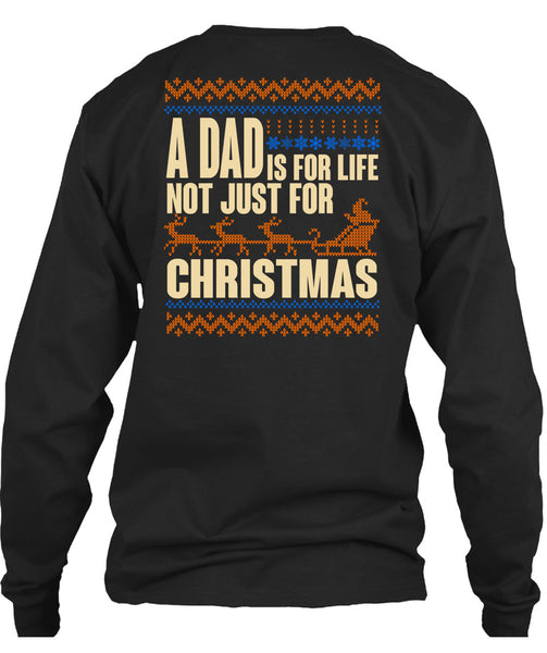 A Dad Is For Life Not Just For Christmas T Shirt, This Girl Loves Christmas T Shirt