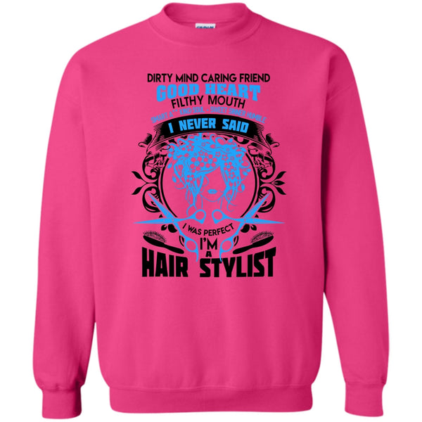 Coolest Hair Stylist T Shirt, Dirty Mind Sweatshirt