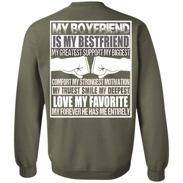 Love My Favorite T Shirt, I Love Boyfriend Sweatshirt