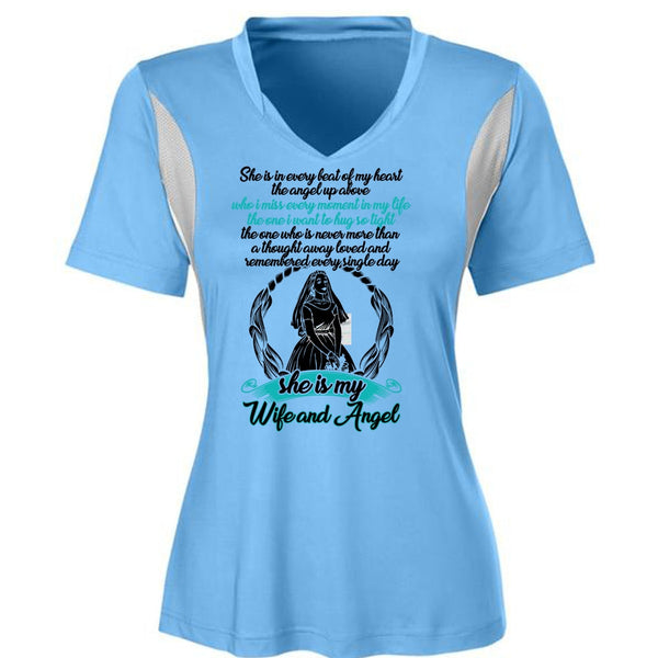 She Is My Wife And Angel T Shirt, I Love Wife T Shirt, Awesome T-Shirts
