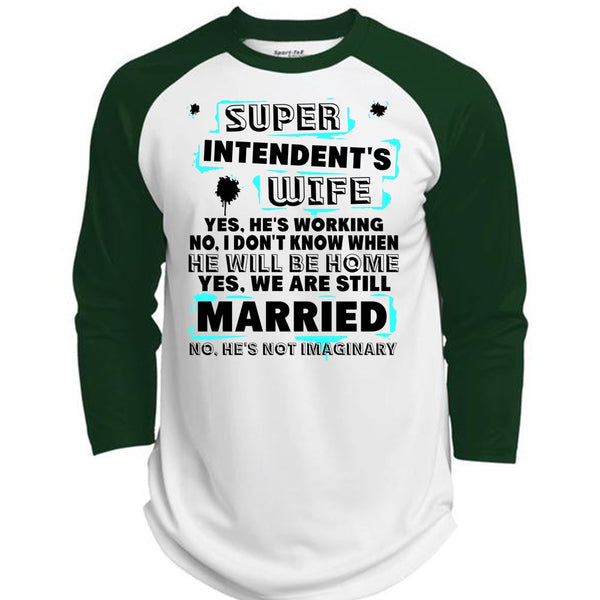 Intendent's Wife T Shirt, I Love Wife T Shirt, Awesome T-Shirts  (Polyester Game Baseball Jersey)