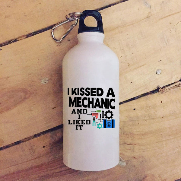 I Kissed A Mechanic And I Liked It 20 oz Stainless Steel Bottle,I Love Mechanic Outdoor Sports Water Bottle