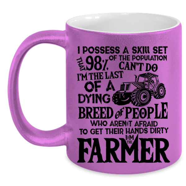 Funny Gift For Farmer Coffee Mug, I'm The Farmer Accent Mug