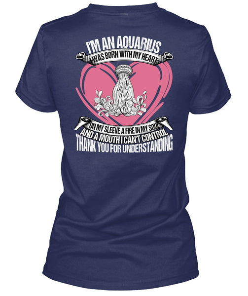 I'm An Aquarius T Shirt, I Can't Control T Shirt