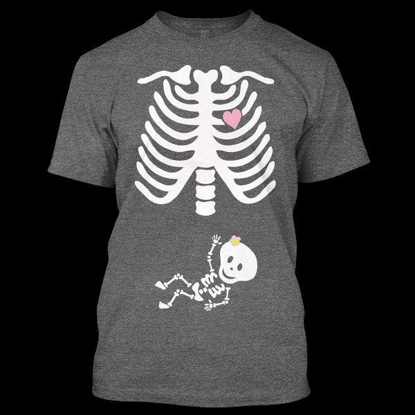 A black t-shirt with the shopify logo