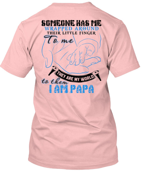 I Am Papa T Shirt, I Love Papa T Shirt