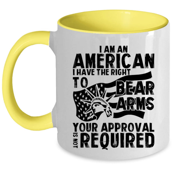 Funny Gift For My Friends Coffee Mug, I Am An American Accent Mug