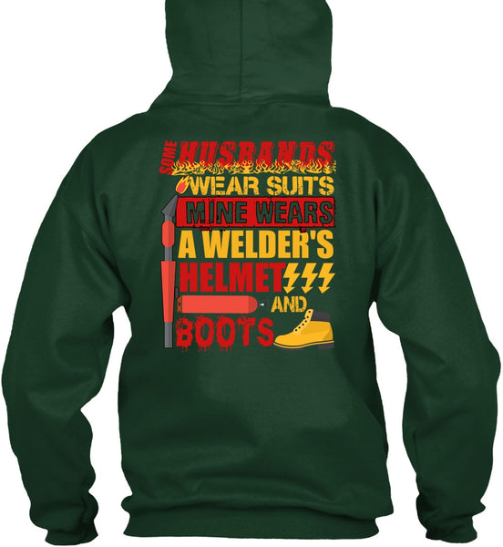 Some Husbands Wear Suits T Shirt, Being A Husband T Shirt