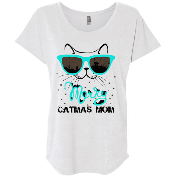 Merry Catmas Mom T Shirt, I Love My Cat T Shirt, Awesome T-Shirts