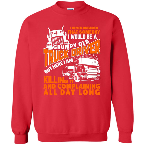 Gift For Dad T Shirt, I'm A Trucker Sweatshirt