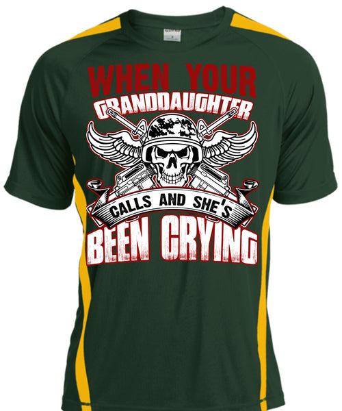 When Your Granddaughter Calls T Shirt, Being A Grandkid T Shirt, Cool Shirt