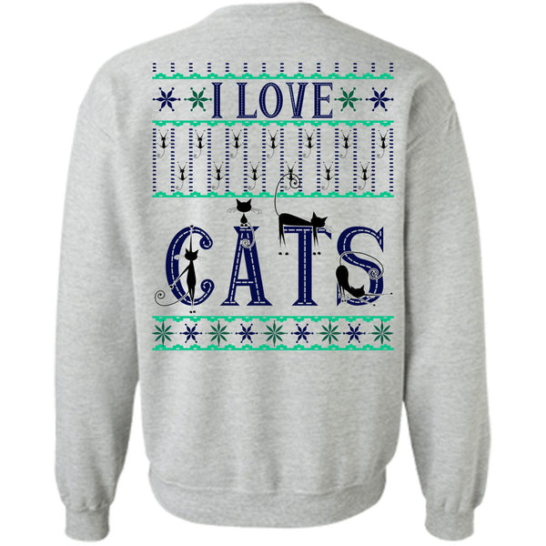 Happy New Year T Shirt, I Love Cats Sweatshirt