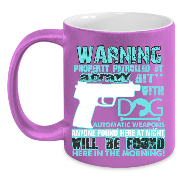 Cool Gift For Dog Owner Coffee Mug, Crazy Dog Accent Mug