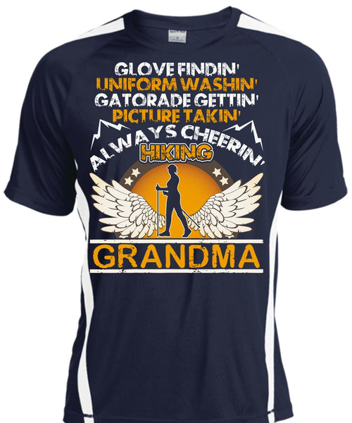 Hiking Grandma T Shirt, Picture Taking T Shirt, Cool Shirt