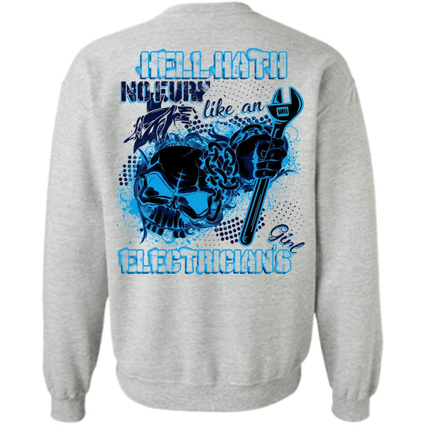 I Love Electrician T Shirt, Like An Electrician's Girl Sweatshirt