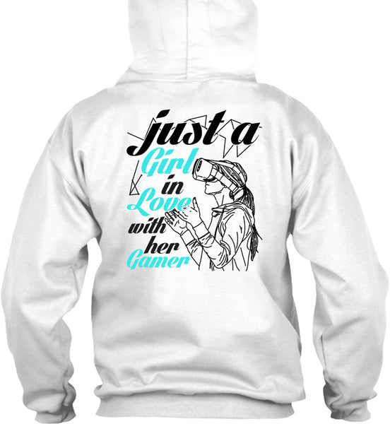 Just A Girl In Love With Her Gamer T Shirt, I Love Gaming T Shirt