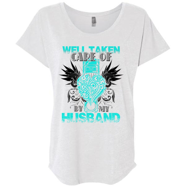 Well Taken Care Of Heart By My Husband T Shirt, I Love Husband T Shirt, Awesome T-Shirts