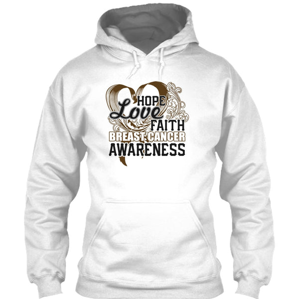 Hope Love Faith T Shirt, Cancer T Shirt