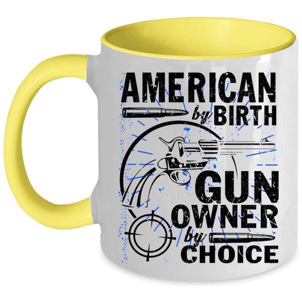 Cool American Coffee Mug, American By Birth Accent Mug