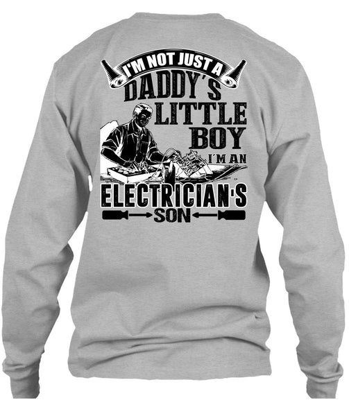 I'm An Electrician's Son T Shirt, I Love Electrician T Shirt