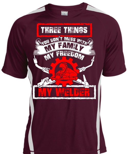 My Family My Freedom My Welder T Shirt, Being A Welder T Shirt, Cool Shirt