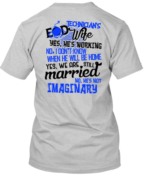 Technician's Wife T Shirt, I Love Husband T Shirt