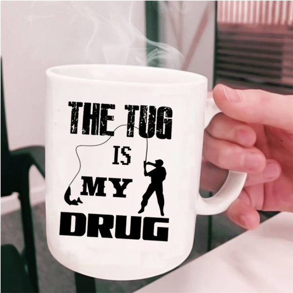 Funny Gift For Fisher Coffee Mug, I Love Fishing Cup