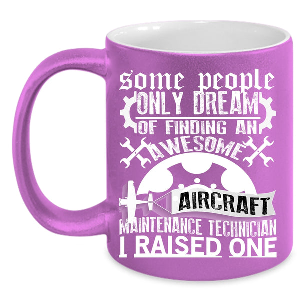 Aircraft Maintenance Technician Coffee Mug, Cool Job Title Coffee Cup