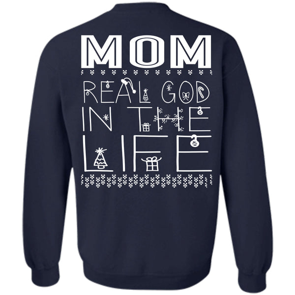 This Girl Loves Christmas T Shirt, Being A Mom Sweatshirt