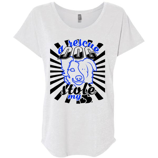 A Rescue Dog Stole My Heart T Shirt, My Life T Shirt, I Love Dog T Shirt