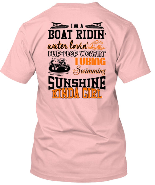 Swimming Sunshine Kinda Girl T Shirt, I Love Swimming T Shirt