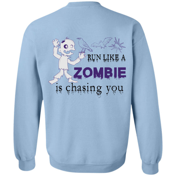 Wait For Halloween T Shirt, Run Like A Zombie Is Chasing You Sweatshirt