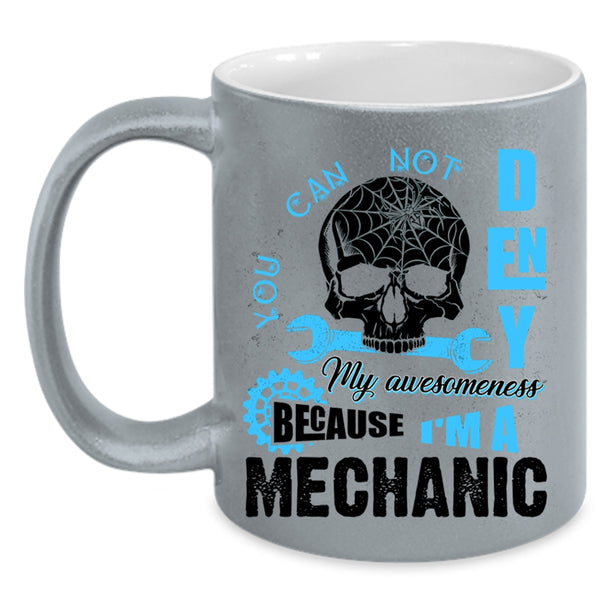 Scary Gift For Mechanics Coffee Mug, I'm A Mechanic Accent Mug