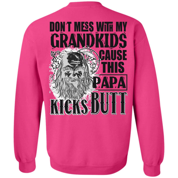 I Love Papa T Shirt, Don't Mess With My Grandkids Sweatshirt