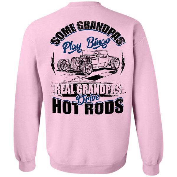 I Love Trucker T Shirt, Real Grandpas Drive Hot Rod Sweatshirt