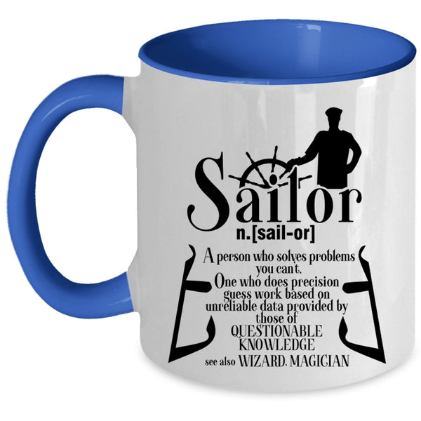 Awesome Gift For Sailors Coffee Mug, Sailor Accent Mug