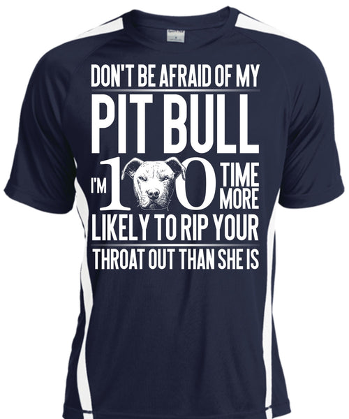 Don't Be Afraid Of My Pit Bull T Shirt, My Love T Shirt, Cool Shirt
