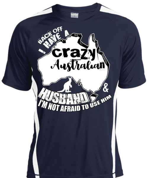 Crazy Australian Husband T Shirt, Being A Husband T Shirt, Cool Shirt