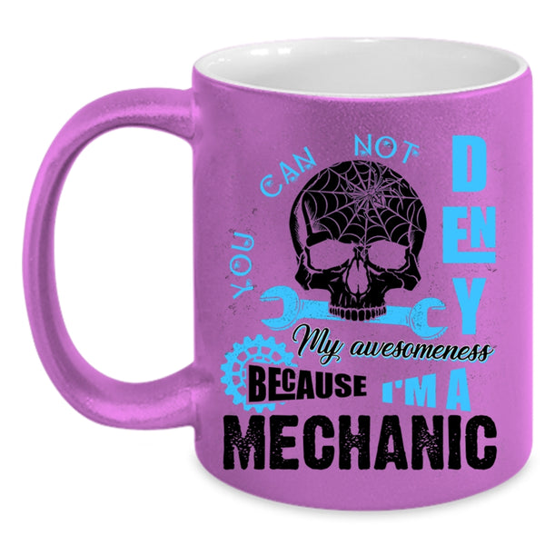 Scary Gift For Mechanics Coffee Mug, I'm A Mechanic Accent Mug