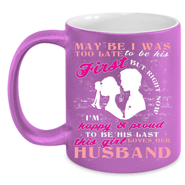 This Girl Loves Her Husband Coffee Mug, Cute Love Coffee Cup