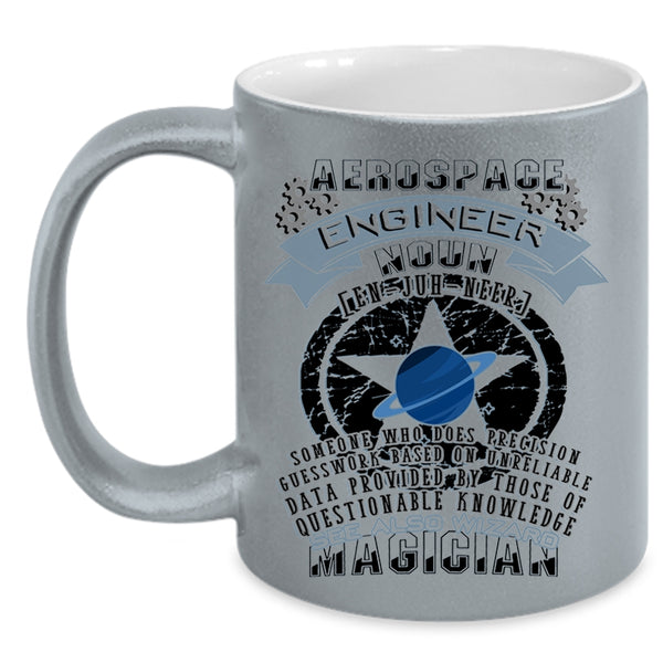 Funny Gift For Engineer Coffee Mug, Aerospace Engineer Accent Mug