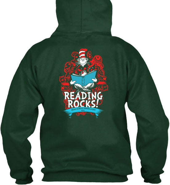 Dr. Seuss T Shirt, Reading Rocks T Shirt, The Cat in the Hat T Shirt, I Love Reading T Shirt