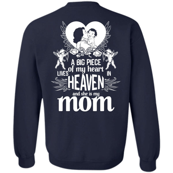 Lives Heaven T Shirt, I Love Mom Sweatshirt