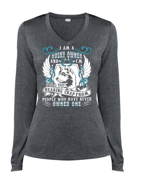 I Am A Husky Owner T Shirt, My Favorite T Shirt