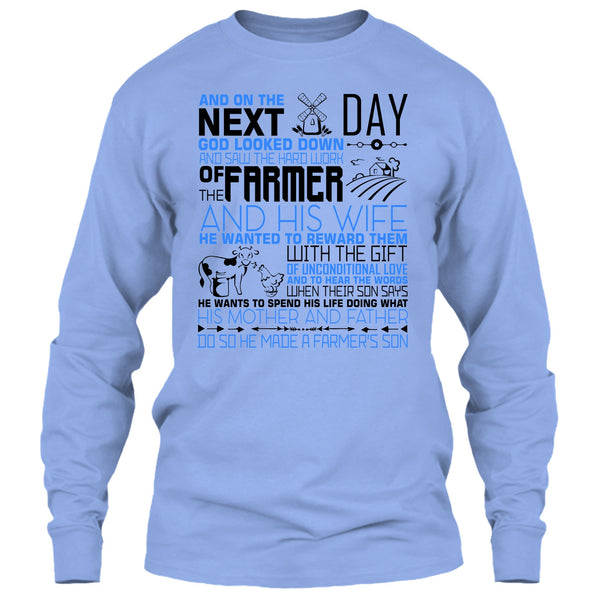 The Hard Work Of The Farmer T Shirt, I'm A Farmer's Son T Shirt