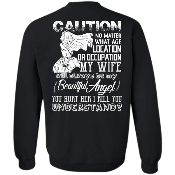 A black t-shirt with the shopify logo