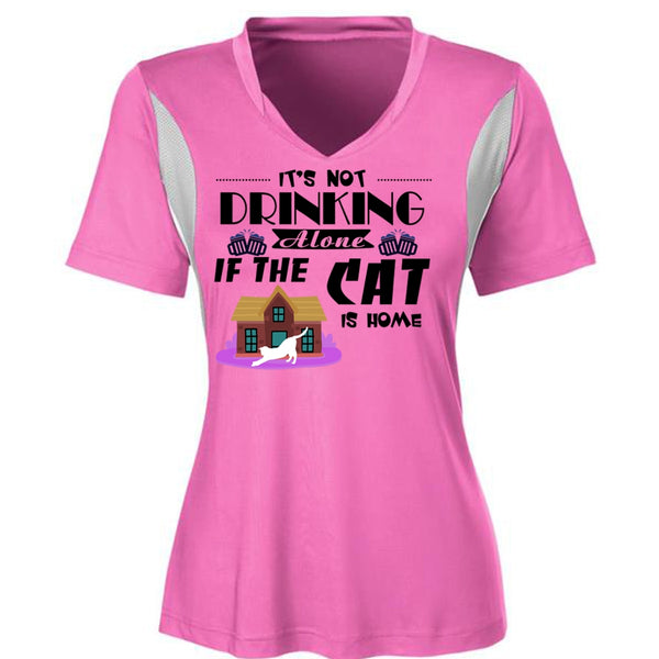 It's Not Drinking Alone If The Cat Is Home T Shirt, Favorite T Shirt