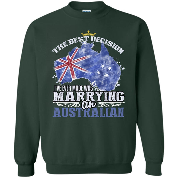 Marrying An Australian T Shirt, Coolest Australian Sweatshirt